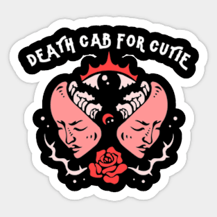 DEATH CAB FOR CUTIE BAND Sticker